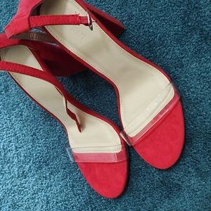Forever 21 Women's red heels